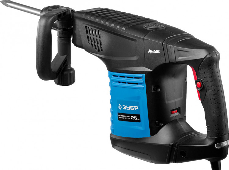 Отбойный молоток электрический SDS-Max ЗУБР ЗММ-25-1500 ЭВК