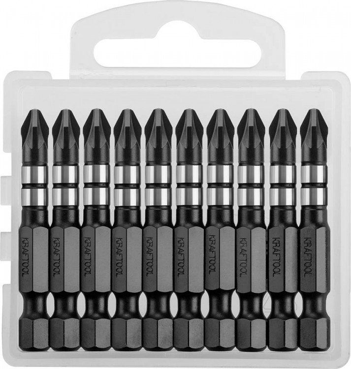 Ударные биты KRAFTOOL 26193-2-50-S10