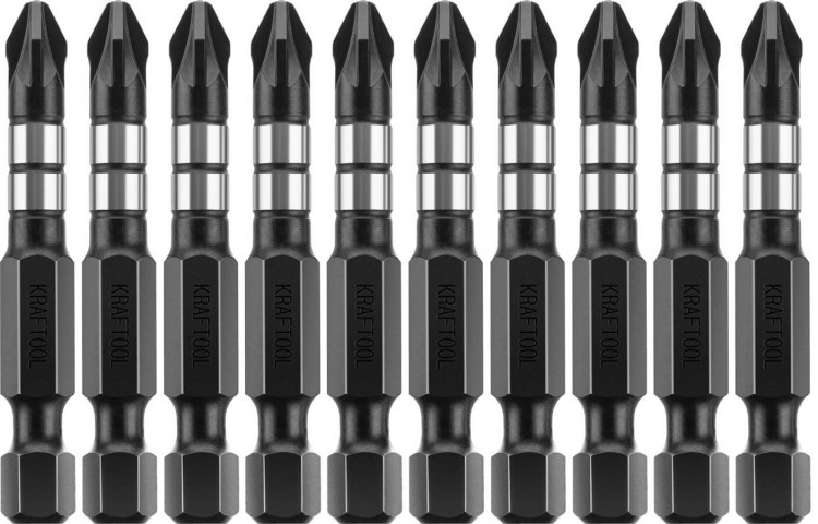 Ударные биты KRAFTOOL 26193-2-50-S10