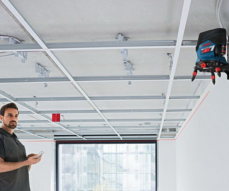 Линейный нивелир BOSCH GCL 2-50 C+RM3 (12 V), BM 3 clip, RC 2, L-Boxx