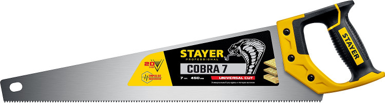 Ножовка универсальная (пила) COBRA 7 STAYER 1510-45_z02