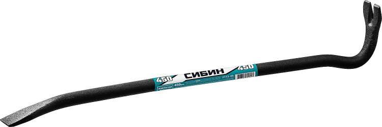 Круглый лом-гвоздодер СИБИН 2173-45