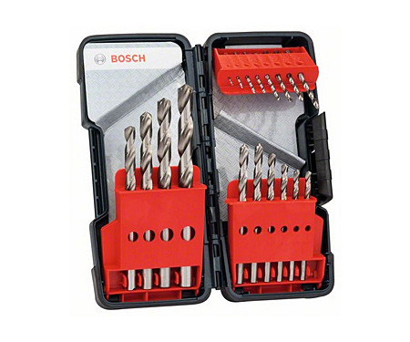 Сверло по металлу BOSCH 1-10 мм (18 шт.)