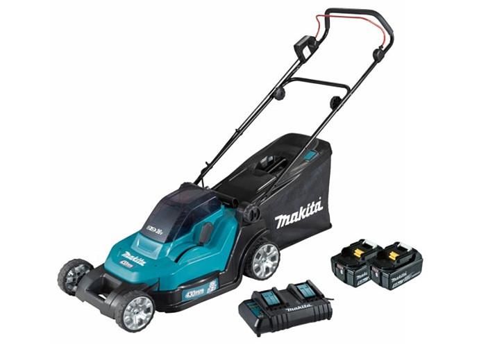 Аккумуляторная газонокосилка MAKITA DLM432CT2