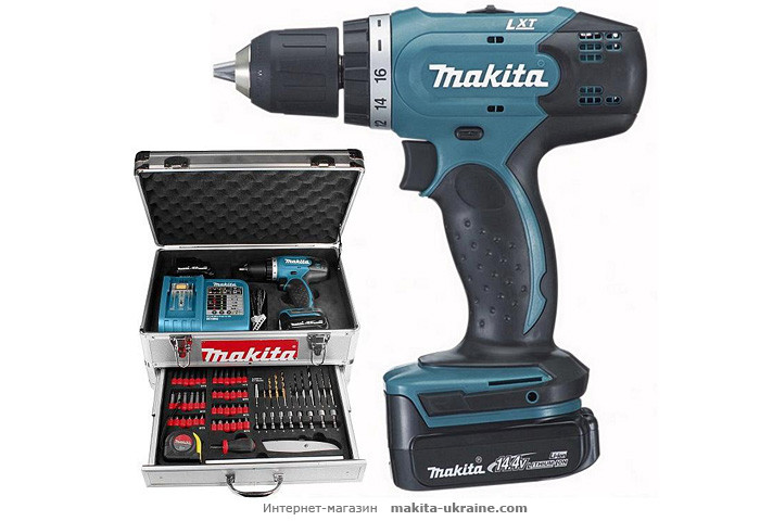 Аккумуляторная дрель-шуруповерт MAKITA BDF343SHEX