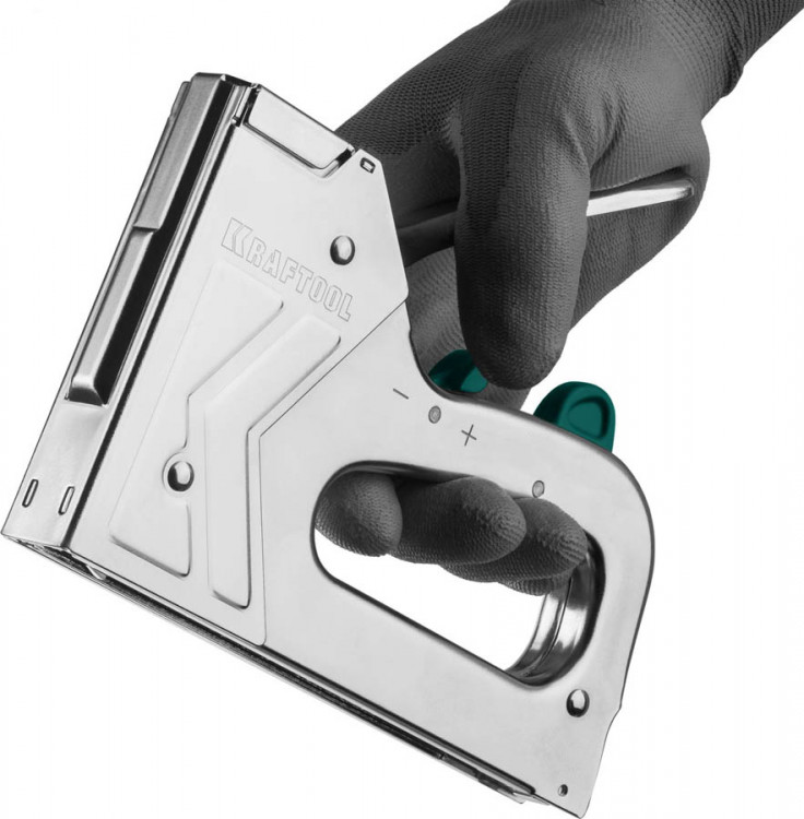 Степлер мебельный строительный KRAFTOOL 3185
