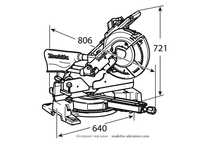Торцовочная пила MAKITA LS1216
