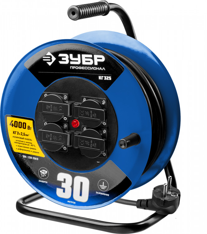 Удлинитель на катушке ЗУБР 55079-30