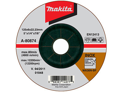 Шлифовальный диск MAKITA A-80874