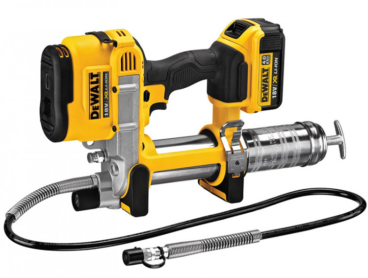 Аккумуляторный масляный пистолет DeWALT DCGG571M1