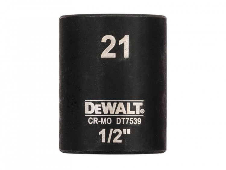 Головка торцевая ударная короткая IMPACT DeWALT DT7539