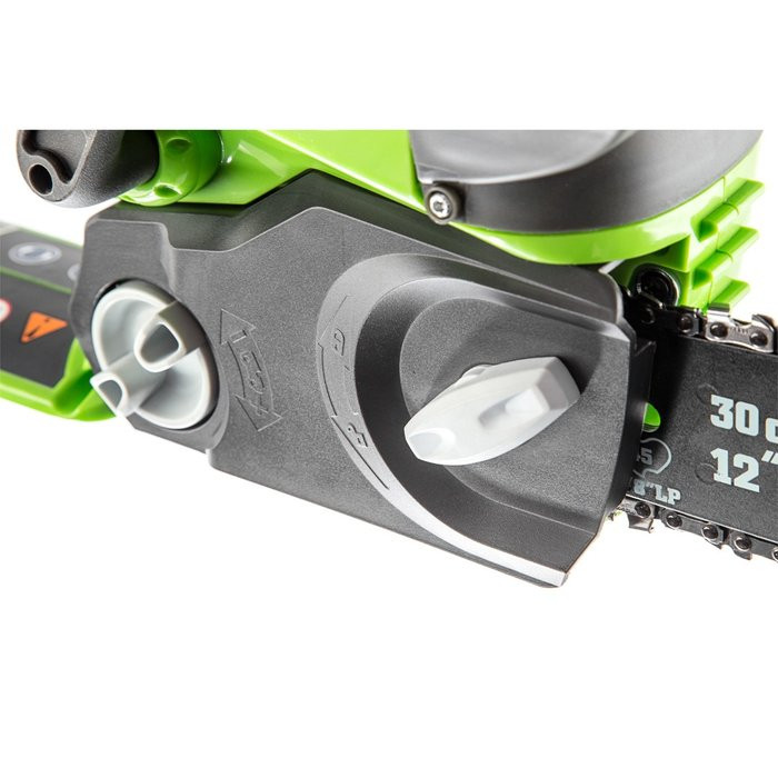 Цепная пила аккумуляторная Greenworks G40CS30, 40V, 30 см, с 1хАКБ 2 А.ч и ЗУ