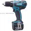 Аккумуляторная дрель-шуруповерт MAKITA BDF446RFE