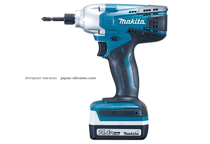 Аккумуляторный ударный шуруповерт MAKITA TD126DWE