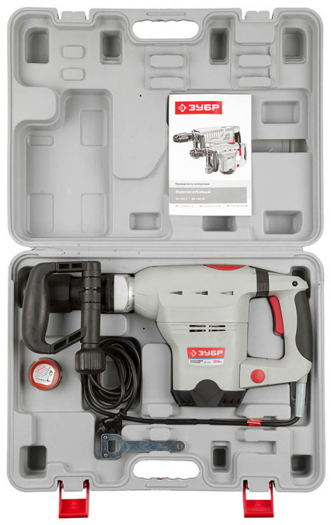 Отбойный молоток электрический SDS-Max ЗУБР ЗМ-1250К