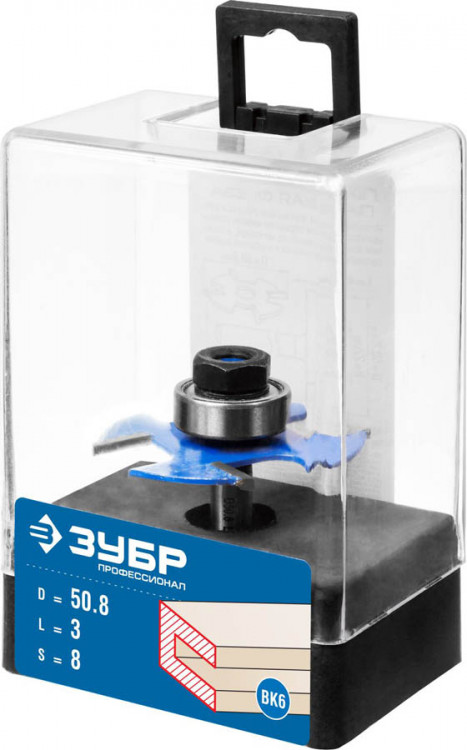 Фреза горизонтально-пазовая ЗУБР 28757-50.8-3