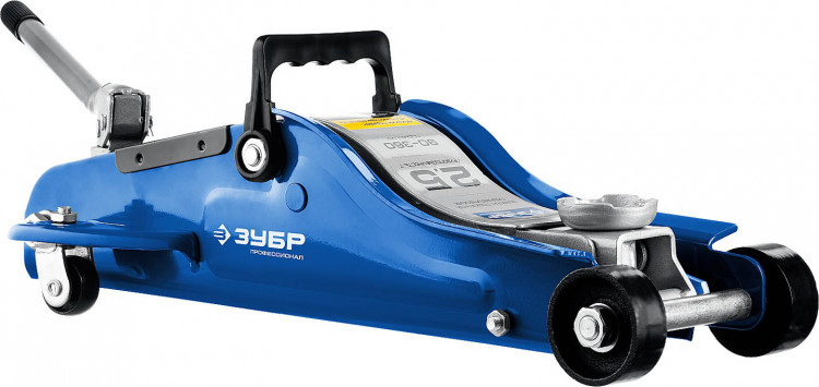 Домкрат гидравлический подкатной ЗУБР 43057-2.5