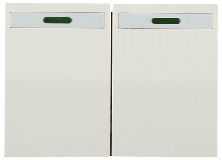 Двухклавишный выключатель СВЕТОЗАР ЭФФЕКТ SV-54435-B