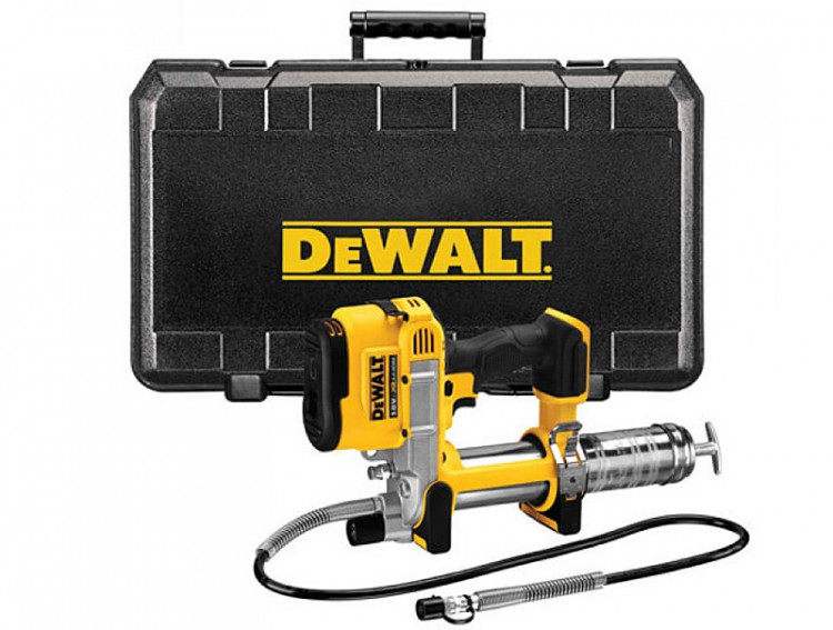 Аккумуляторный масляный пистолет DeWALT DCGG571NK