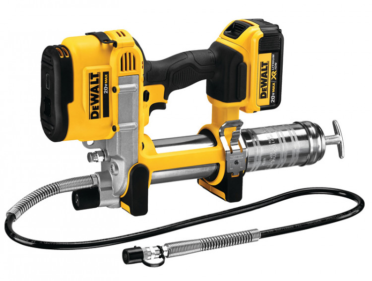 Аккумуляторный масляный пистолет DeWALT DCGG571NK