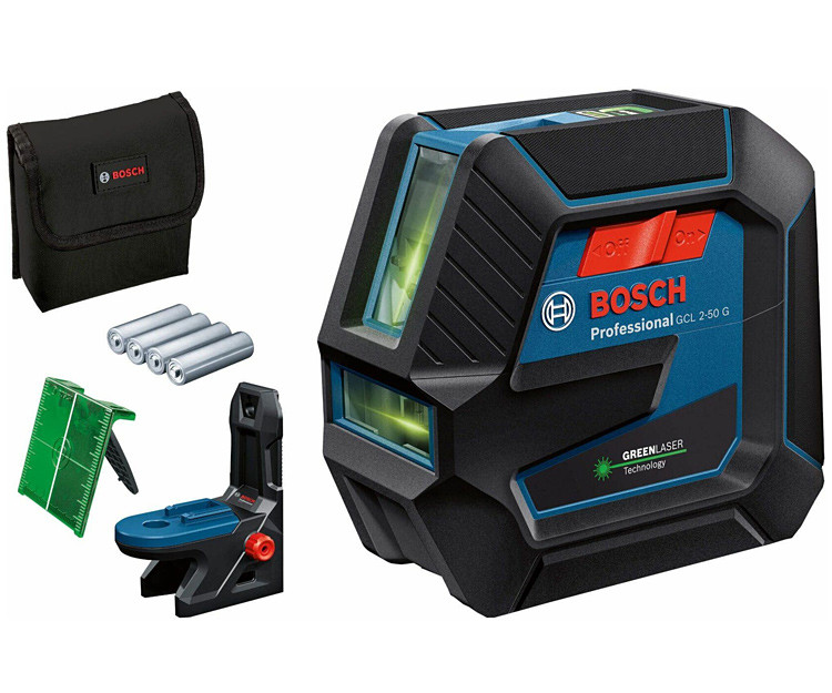 Линейный нивелир BOSCH GCL 2-50 G + RM 10