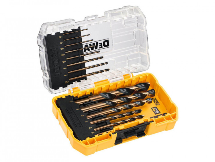 Набор сверл по металлу Black&Gold HSS-G DeWALT DT70728