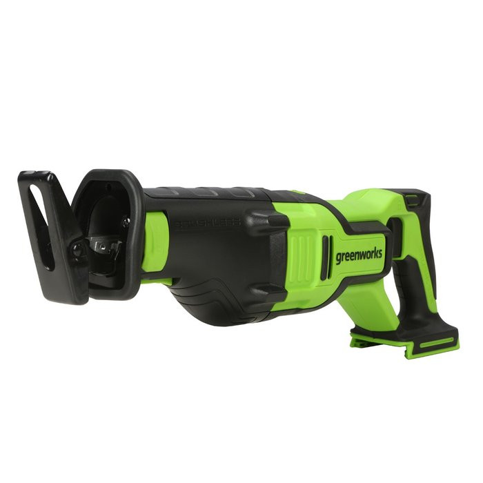 Пила сабельная аккумуляторная GreenWorks GD24RS, 24V, без АКБ и ЗУ
