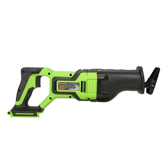 Пила сабельная аккумуляторная GreenWorks GD24RS, 24V, без АКБ и ЗУ