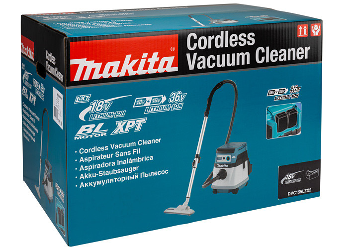 Аккумуляторный пылесос MAKITA DVC155LZX2