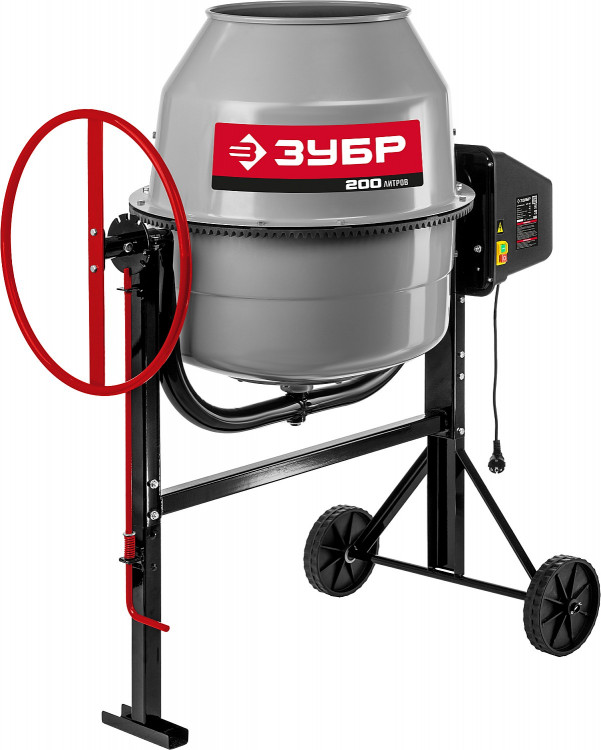Бетоносмеситель ЗУБР БМЧ-200