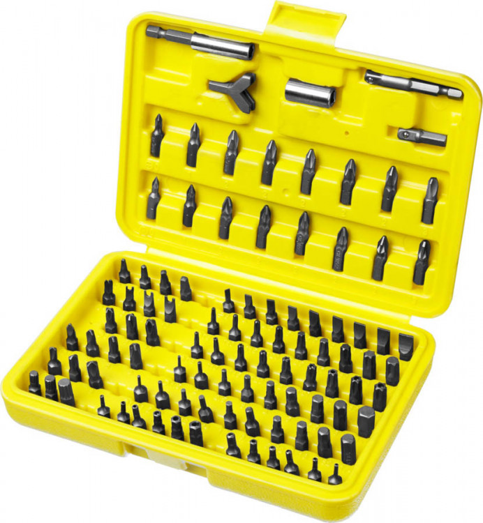 Универсальный набор бит STAYER 2604-H100