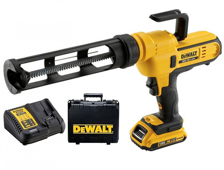 Аккумуляторный пистолет для герметика DeWALT DCE560D1