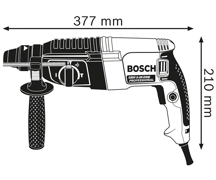 Перфоратор BOSCH GBH 2-26 DRE