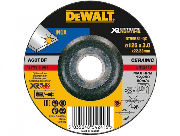 Круг отрезной DeWALT DT99581