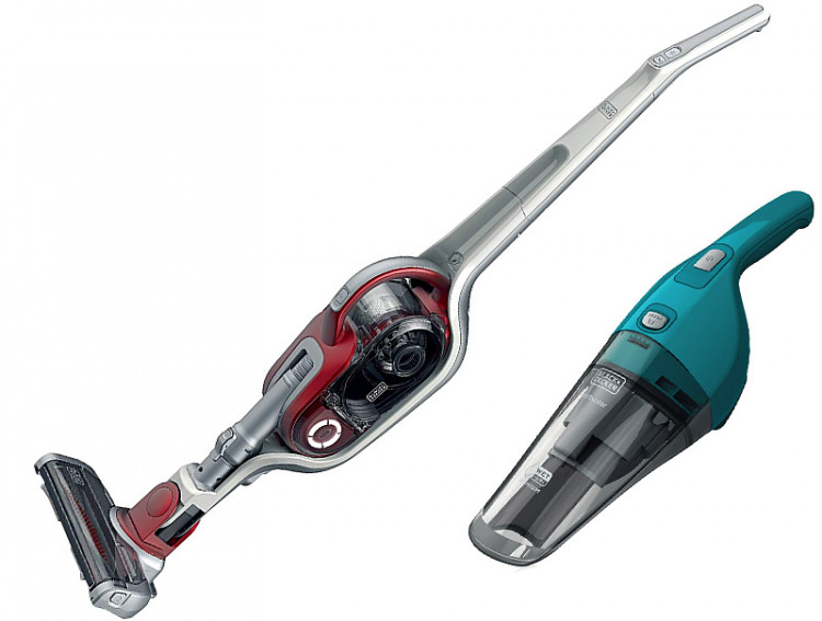 Пылесос-электровеник+пылесос BLACK&DECKER SVFV3250LR+WDB215WA