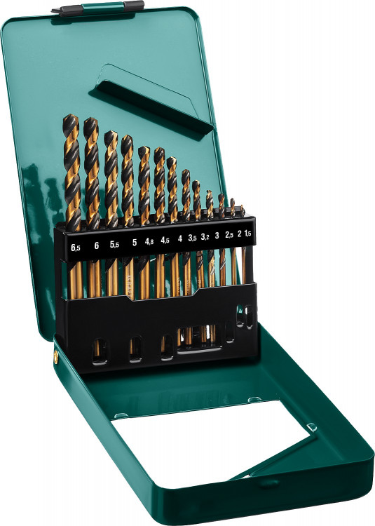 Набор сверл по металлу KRAFTOOL 29656-H13