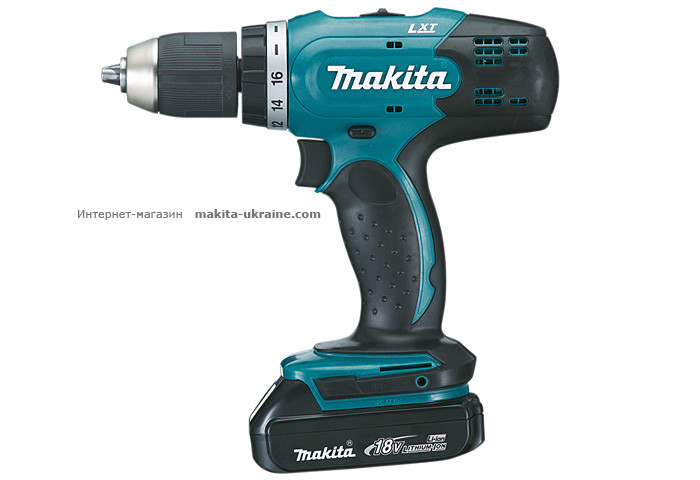 Аккумуляторная дрель-шуруповерт MAKITA BDF453SHE