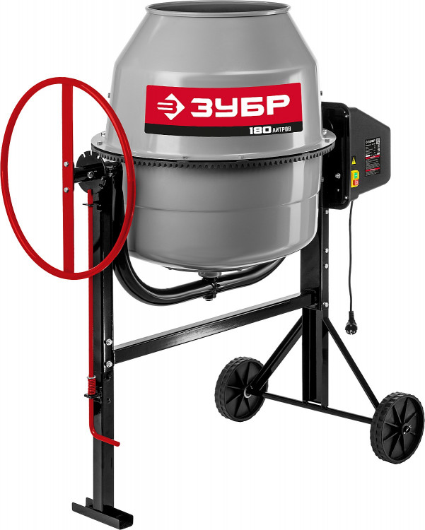 Бетоносмеситель ЗУБР БМЧ-180
