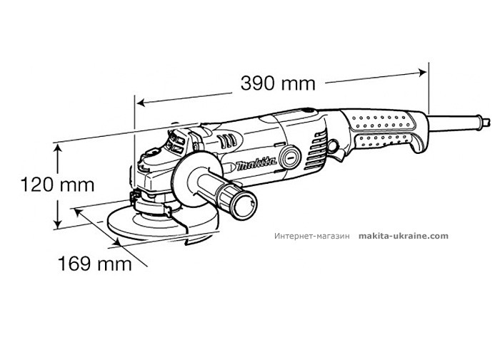 Болгарка MAKITA GA6021C