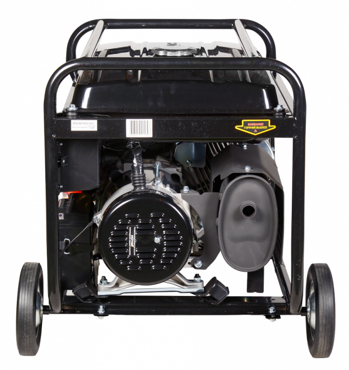 Портативный бензогенератор HUTER DY6500LX с колесами