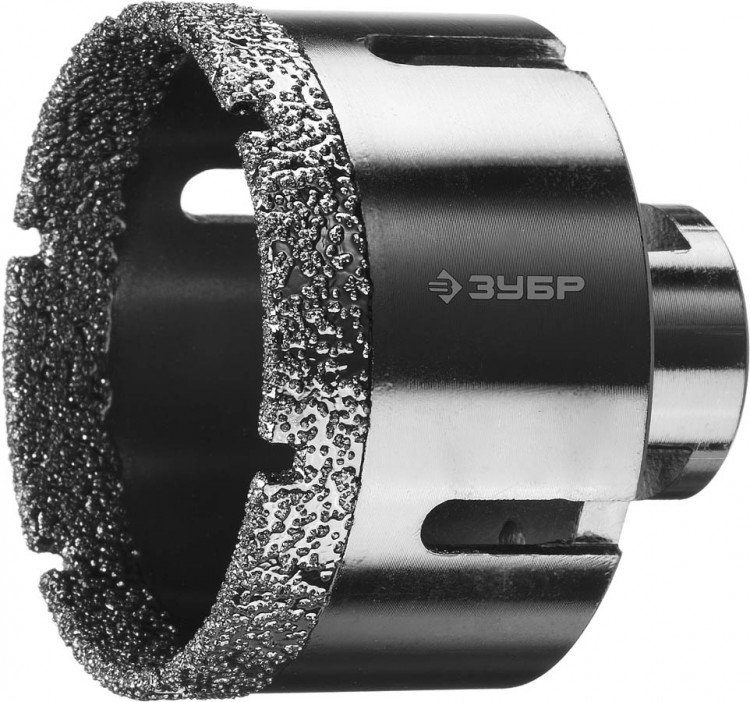 Буровая коронка алмазная ЗУБР 29865-68