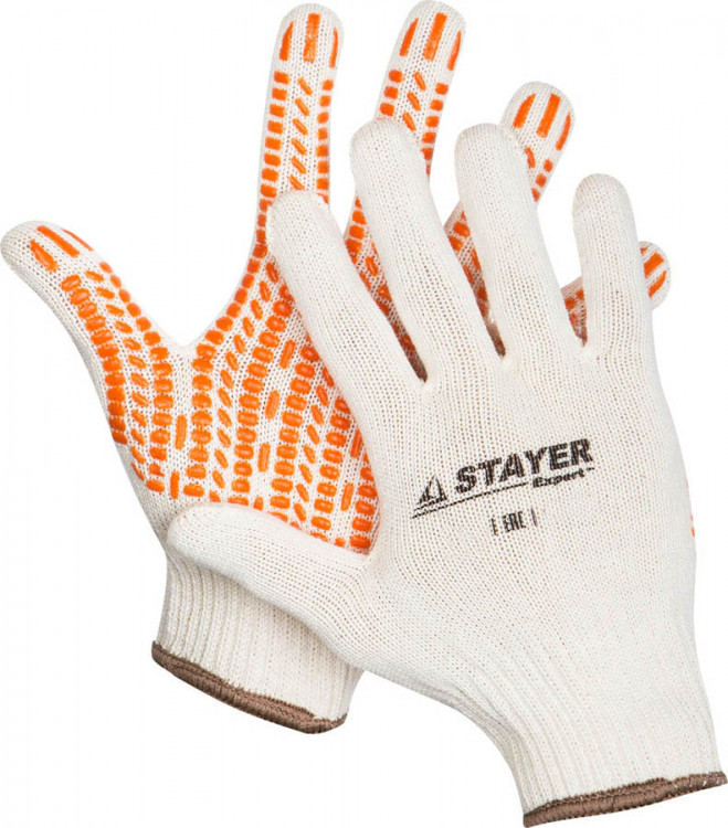 Перчатки рабочие STAYER 11401-S