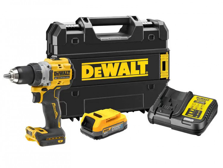 Аккумуляторная дрель-шуруповерт DeWALT DCD800E1T