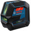 Линейный нивелир BOSCH GCL 2-50 G + RM 10 + DK 10 + кейс