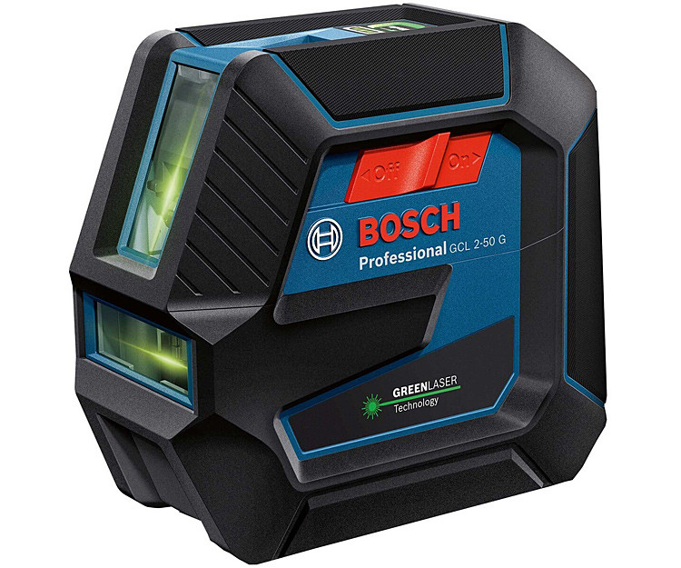 Линейный нивелир BOSCH GCL 2-50 G + RM 10 + DK 10 + кейс