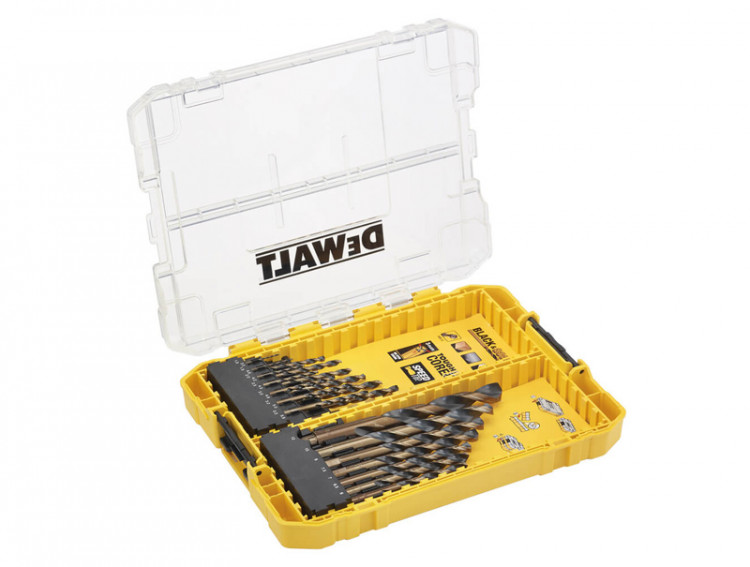 Набор сверл по металлу Black&Gold HSS-G DeWALT DT70755