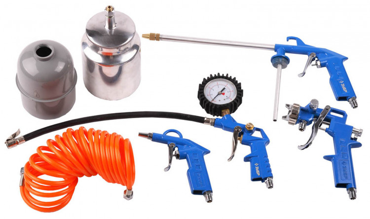 Набор пневматический универсальный ЗУБР 06458-H5