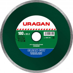 Алмазный диск отрезной URAGAN 36695-180