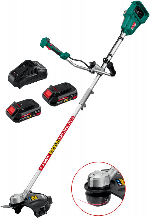 Бесщеточный триммер ЗУБР ТАБ-365-22