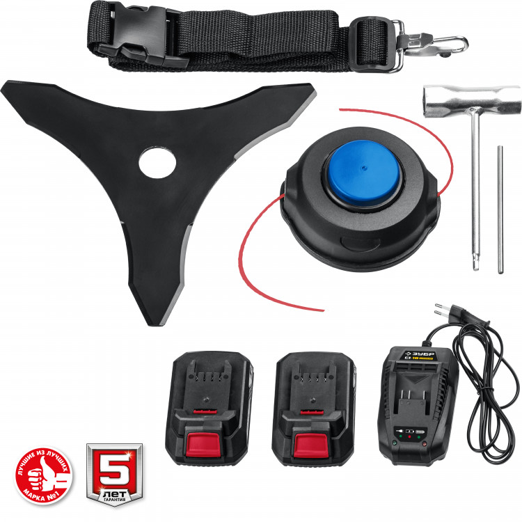 Бесщеточный триммер ЗУБР ТАБ-365-22